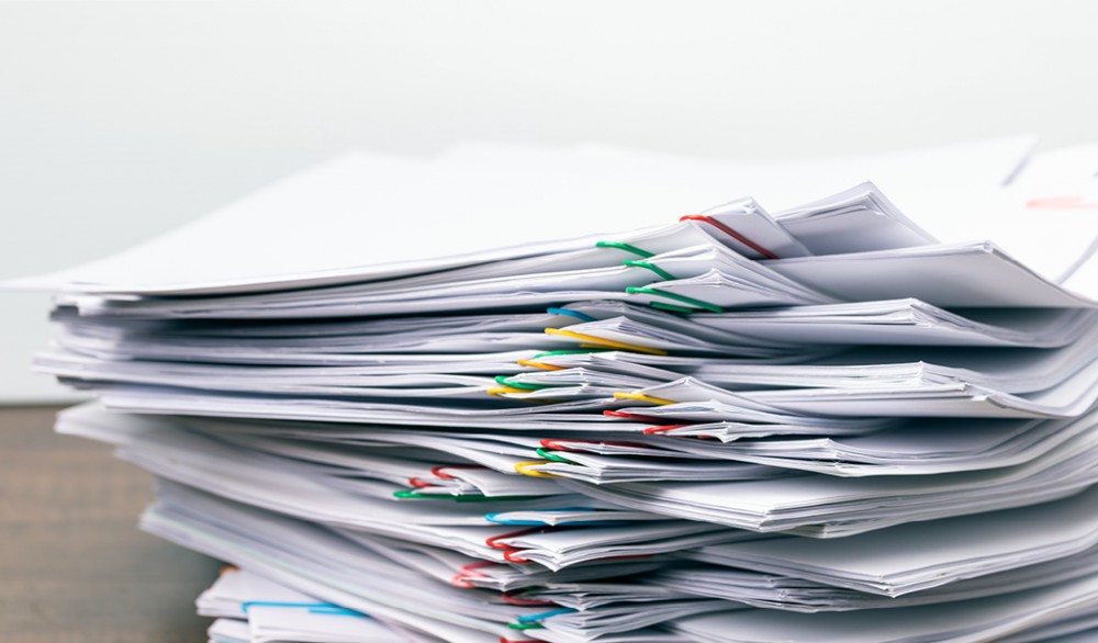 Papierstapel